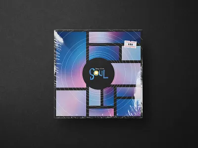 Soul album album artwork design disney illustration logo movie poster pixar typography vintage