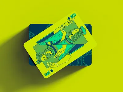 Queen and King of hearts adobe art characterdesign colors design draw illustration photoshop