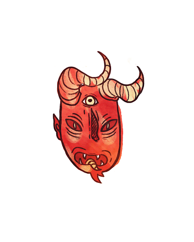Face 2 art design doodle esoteric face illustration photoshop texture weird