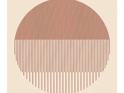 sundown abstract art print digital art digital illustration fine art geometric illustration minimal print