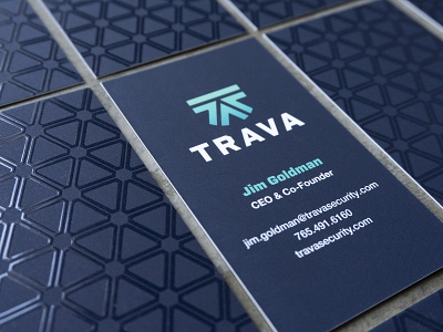 Trava business cards branding business cards high alpha trava