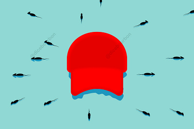 rats / sinking ship illustrator