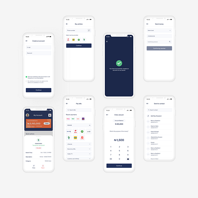 Pocktr appdesign design fintech app ui uidesign uiux