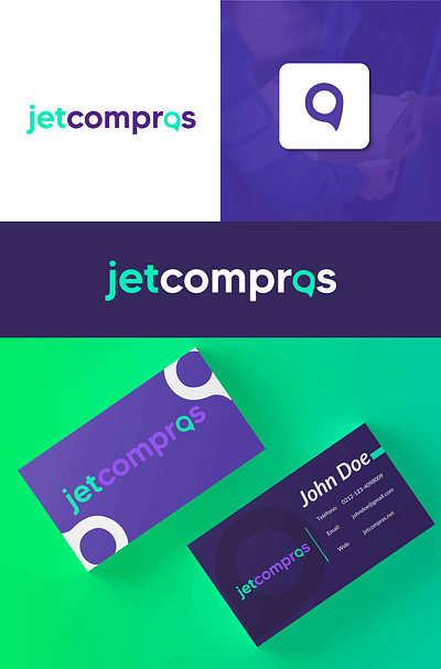 Jetcompras propuesta 3 design logo logotype