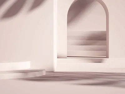 Face Drop 3d abstract animation c4d face illustration motion design objects shapes video