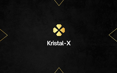 Kristal-X - Logo 3d animation branding design graphic design illustration kristalx logo motion graphics ui ux vector