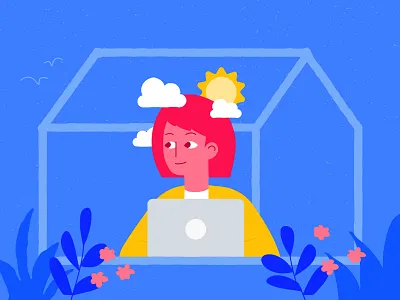 Mental Health at Home for Officevibe home indoors mental health mental illness remote work remote working safe space self care wellbeing work from home working from home