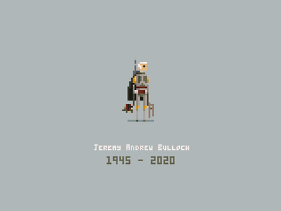 RIP Boba 8bit boba fett pixel art pixel artist star wars