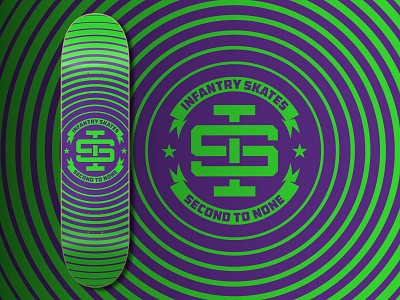 Infantry Skates - Atomic Neon Green Deck