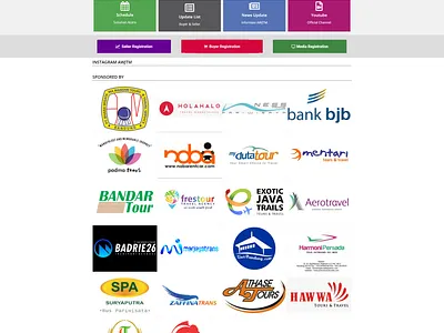 Asita West Java Travel Mart travel wordpress design