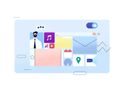 cloud storage 2d 2d art cloud cloud computing corporate corporate illustration design flat illustration vector