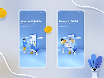 financial product guide page branding design icon typography ui