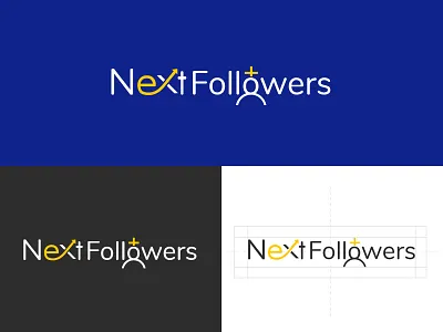 Creative logo design for next followers brand design branding branding design logo logo design logodesign logotype ui uidesign uiux