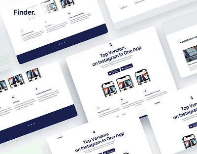 Finder Website UI, #Exploration adobe illustrator adobexd branding design figma figmaafrica illustration logo minimalist nigeria shopping app typography website