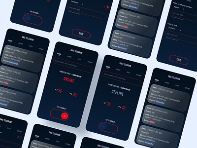 UI/UX | SMS2TELEGRAM Mobile App app design design figma flat interface minimal mobile mobile app mobile design mobile ui ui uiux ux