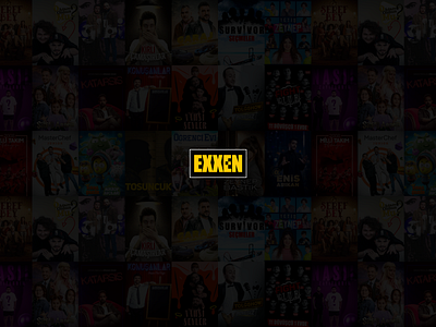 Exxen | Website reDesign bluetv exxen netflix puhutv redesign website