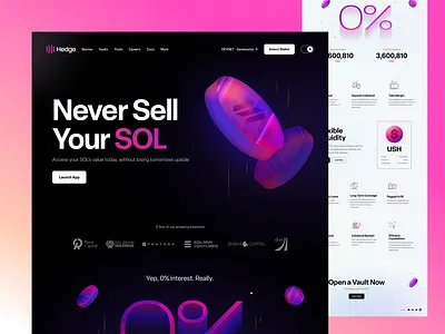 Hedge Web Design crypto figma icon web design