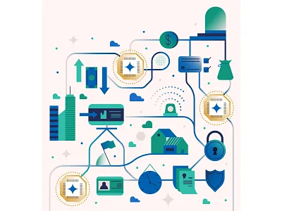 Artificial Intelligence artificial intelligence chart flat flow graphic icon illustration money vector