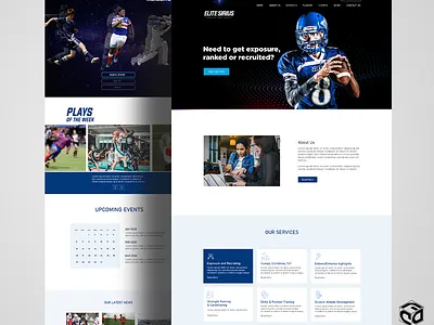 Elite Sirius Sports Web Design
