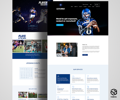Elite Sirius Sports Web Design