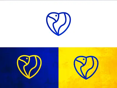 Fish Love Minimalist logo design branding buy logo buy now creative logo design flat for sale freelancer identity illustrator logo logo design love logo photoshop royal logo typography vector