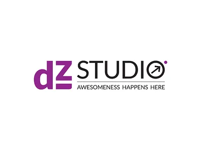 Design Zeal Studio architect architecture arrow awesome awesomeness black brand identity design graphic design here logo purple studio typography visual identity