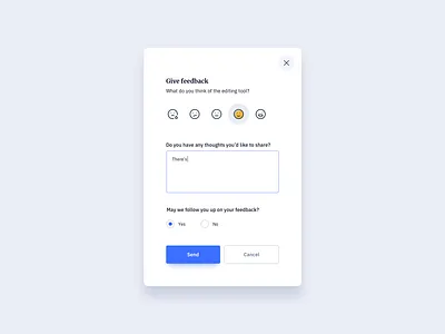 Feedback Modal UI Design design feedback feedback card feedback design feedback ui feedback ui design ildiesign modal modal ui modal ui design ui design daily