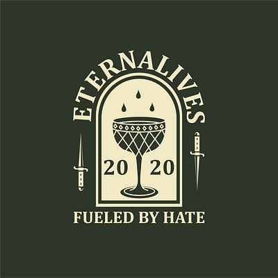 ETERNALIVES design illustration tshirtdesign