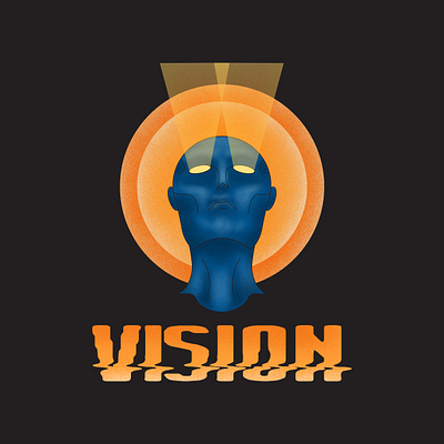 VISION design illustration tshirtdesign