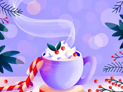 Coffee Time artwork coffee coffee cup creation design draw drawing graphic design illustration illustrator ipad ipadpro procreate procreate art