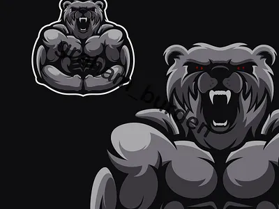 bear animation branding coreldraw design design art ilustration ilustrator logo sketch vector