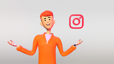 Instagram campaign service 3d animation blender 3d campaign motion design