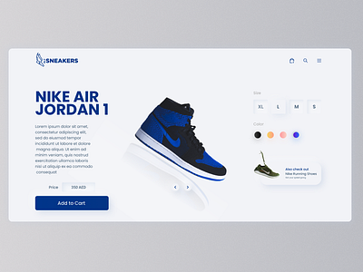 Fly Sneakers art branding design logo minimal ui web website