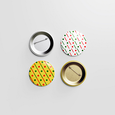 badges branding design pattern