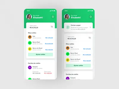 Organizze - New Dashboard dashboard dashboard app dashboard ui dashboard ux expense tracker finance app finance application finance bills finance manager organizze