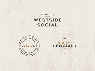 Westside Social Tavern - Brand Logos brand identity branding emblem food graphic design identity design illustration logo logo design logo type minimal responsive restaurant typogaphy vector