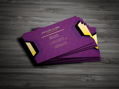 Business card graphic designer