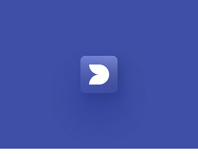 Daily UI 05 | App Icon app app icon appicon blue daily 100 challenge daily ui dailyui dailyuichallenge ui