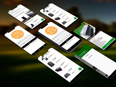 AS Solar - App 3d animation app as seven branding design development graphic design illustration logo motion graphics sales solar ui ux vector