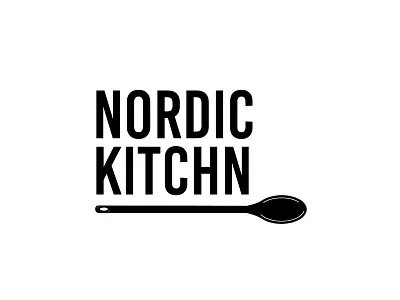 Nordic Kitchn brand design graphic design illustrator logo logo design logodesign