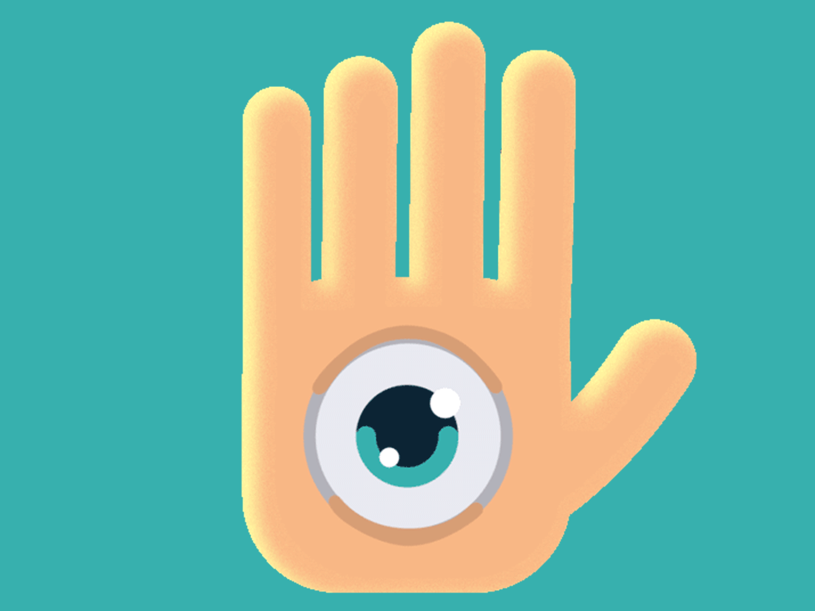 OK HAND animated eya hand eye gif hand illustration ok stickers vector