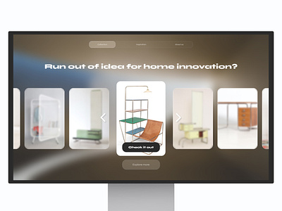 Furniture landing page furniture furniture app furniture store furniture website home decoration home innovation idea interior landing page uxui