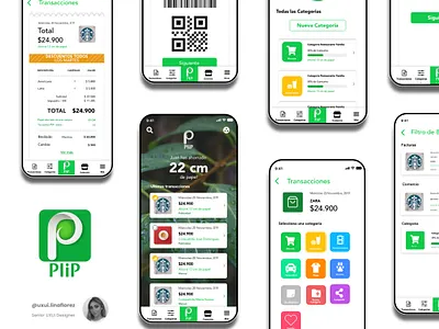 PliP - App Design app creative design digital ui ux web website