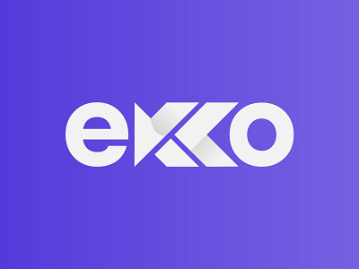 Ekko Logo Branding Design 2d 3d abstract logo brand identity branding agency branding and identity branding design colorful logo ekko brand gradient logo letter logo logo and branding logo folio 2021 logo mark logo trends 2021 modern logo saas app saas platform symbol typhography