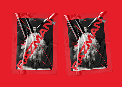Razman - Poster / Brand Identity art black branding brands brutal identity logo minimalistic poster red sex sexy