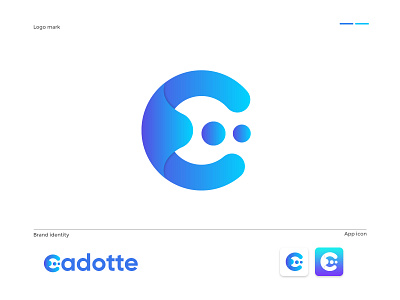 Cadotte modern technology logo design app appicon brandmark c c letter c letter logo construction corporate e commerce gradient logo isometric logo design logodesigner logos minimal minimalist modern logo modernlogo technology