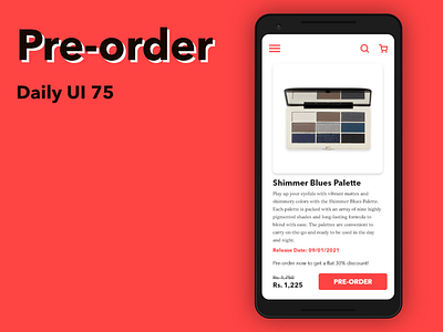 Preorder adobexd daily ui 75 preorder ui
