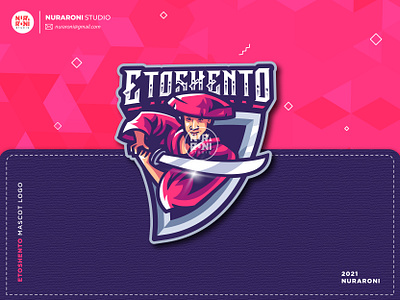 Etoshento Mascot Logo cartoon cartoon character character esport esport team esportlogo game online gamers gaming illustration logo logo ideas logo inspirations logo maker mascot mascotlogo twitch twitch logo vector youtube