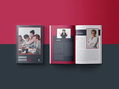 "CORPORATE BROCHURE - 2020" adobe illustrator adobe indesign annual report design brand identity branding brochure brochure design business brochure design color idea company profile company profile design corporate brochure corporate brochure design design design idea