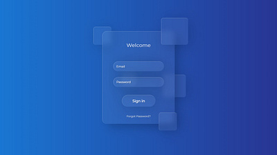 Glass Morphism Effects Login Form HTML CSS glassmorphism landing page ui login form neomorphism neumorphism neumorphism ui ui design web design web designer